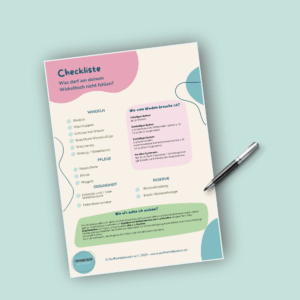 Wickeltisch Checkliste - Download